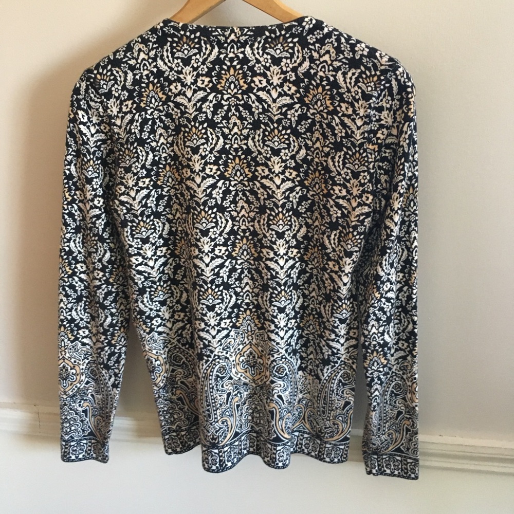 J Mclaughlin Print Cardigan Size Small - image 7